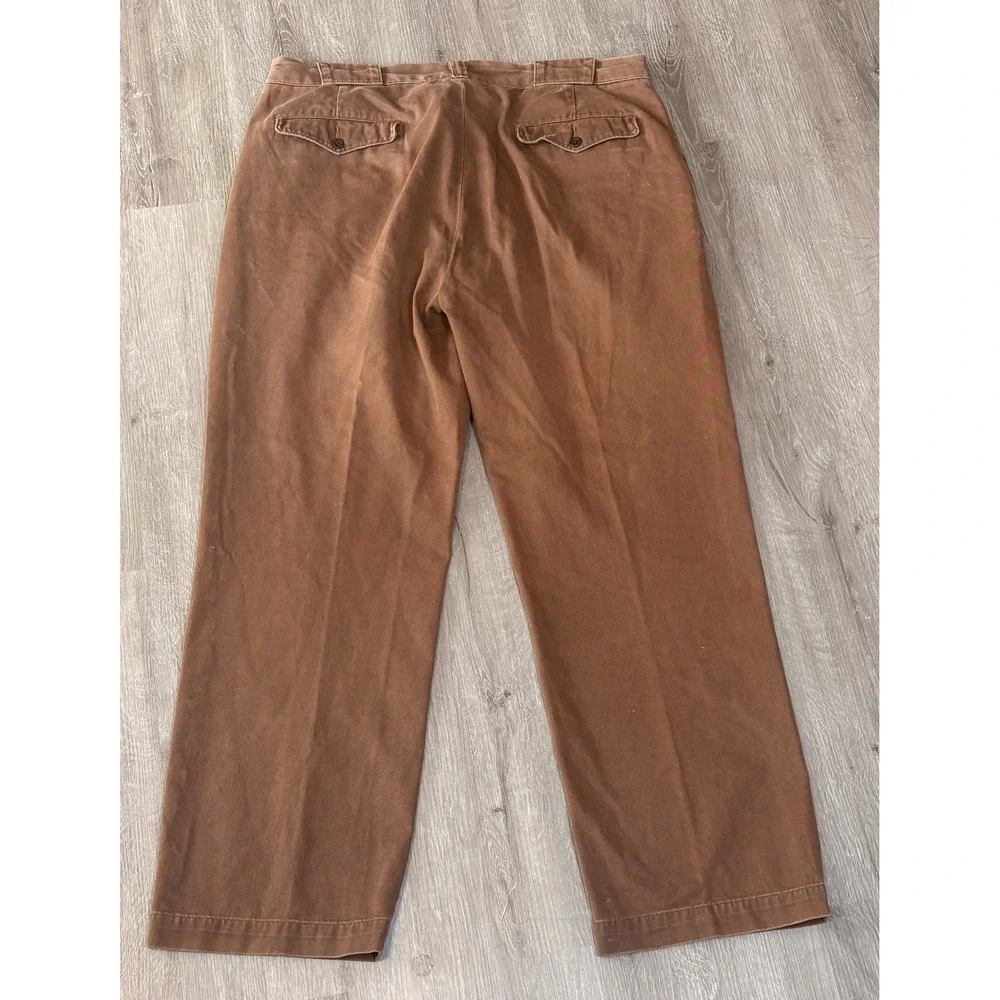 Polo Ralph Lauren GI Fit Chinos Mens 38x30 Brown Cotton Twill Straight Leg Pants